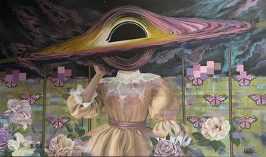 Original Expressionism Outer Space Paintings by Amra Sabanovic