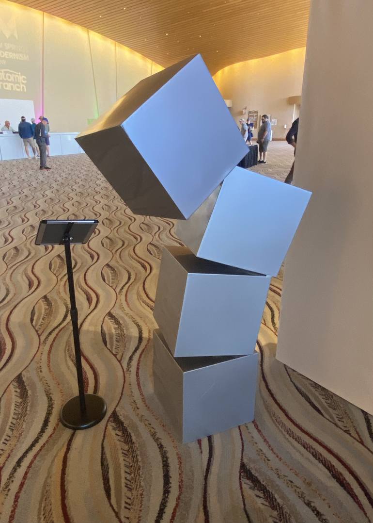 Original Conceptual Abstract Sculpture by Jeffrey Seretan