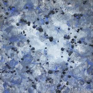 Melted Down Painting - Moon
