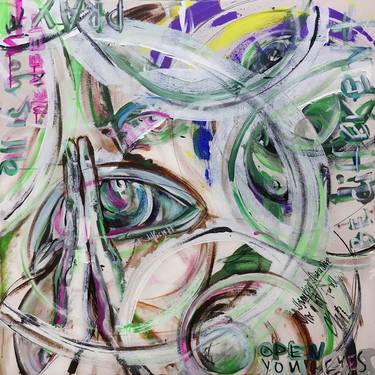 Original Abstract Expressionism Abstract Digital by Alesha Chi