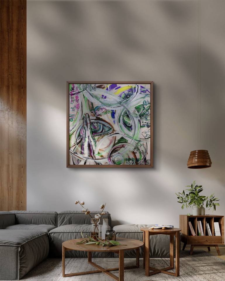 Original Abstract Expressionism Abstract Digital by Alesha Chi