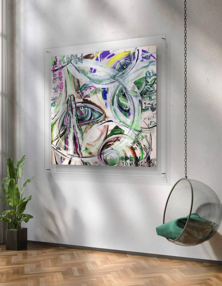 Original Abstract Expressionism Abstract Digital by Alesha Chi