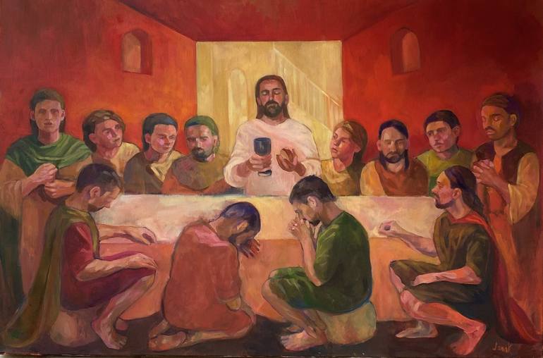 Original Realism Religion Paintings by Jana Kohutiarova
