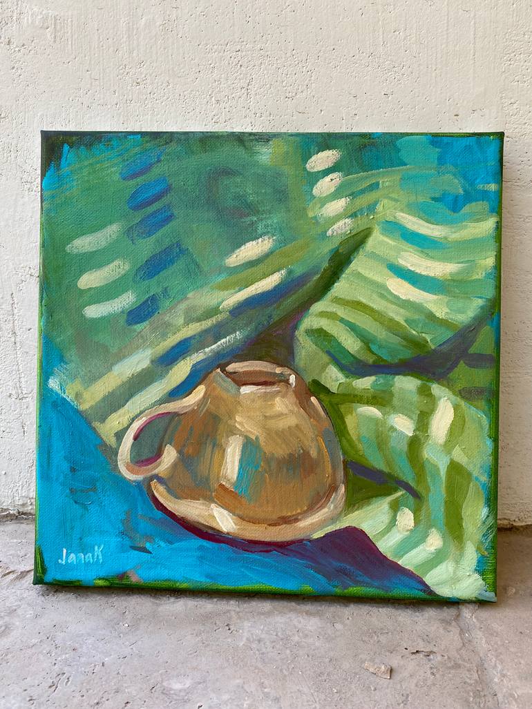 Original Figurative Food & Drink Painting by Jana Kohutiarova