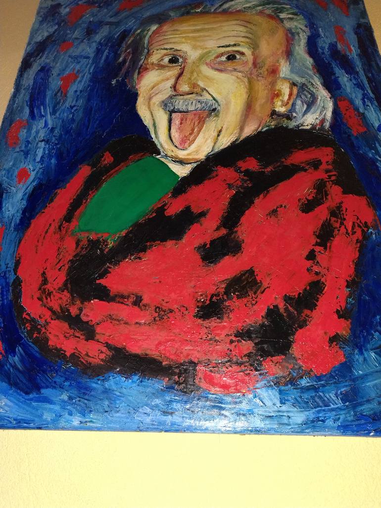 Original Abstract Expressionism Pop Culture/Celebrity Painting by Mauricio Palma