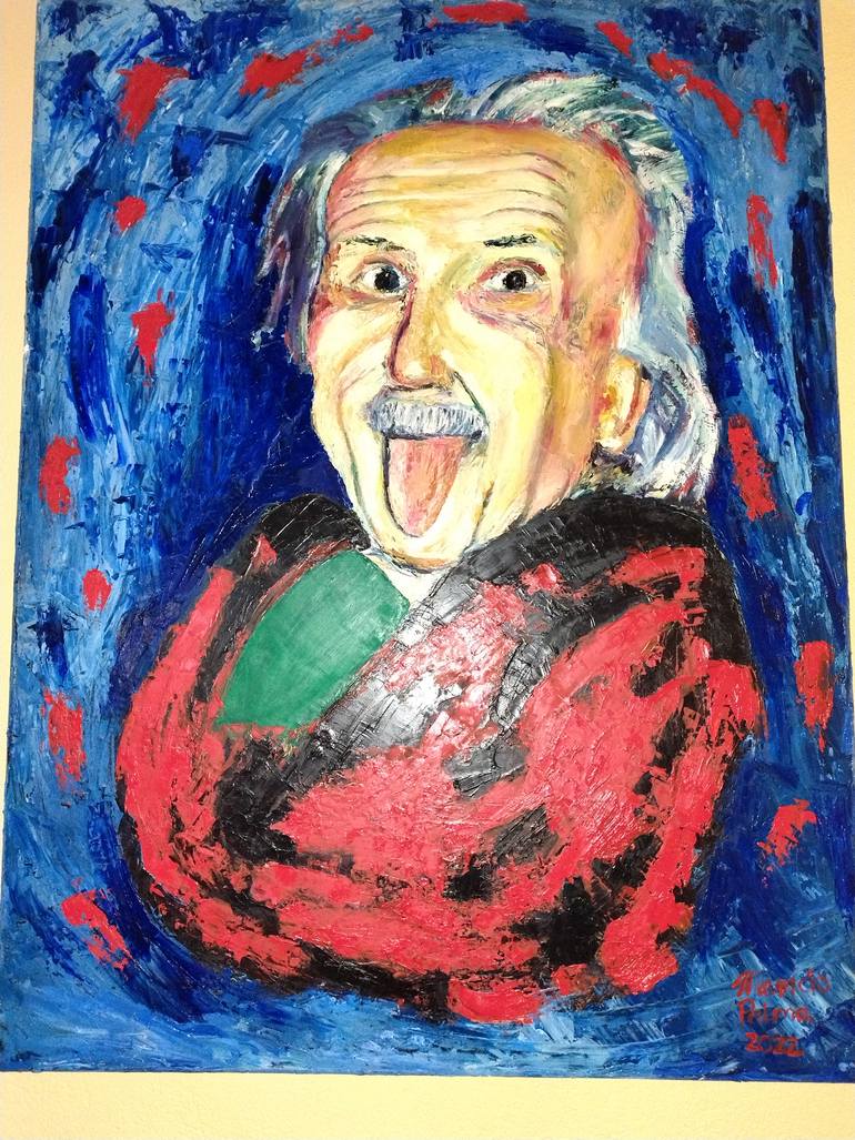 Original Abstract Expressionism Pop Culture/Celebrity Painting by Mauricio Palma
