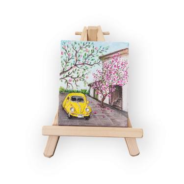 Original Contemporary Car Painting by Sahar Mahdavi