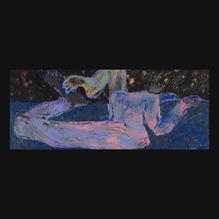 Original Expressionism Abstract Painting by Riccardo De Filippo