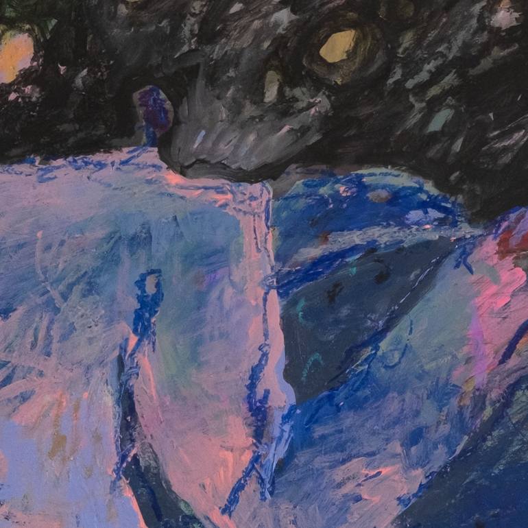 Original Expressionism Abstract Painting by Riccardo De Filippo