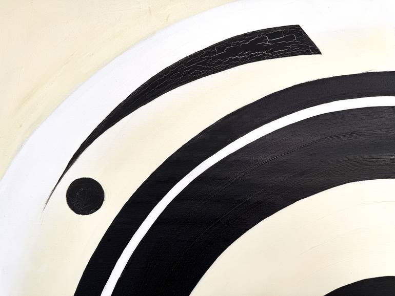 Original Abstract Geometric Painting by Fatima Cañas Jimenez