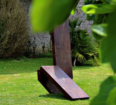 Original Cubism Abstract Sculpture by Daniel Guillotin