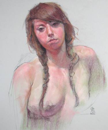 Print of Realism Nude Drawings by Rory Alan MacLean