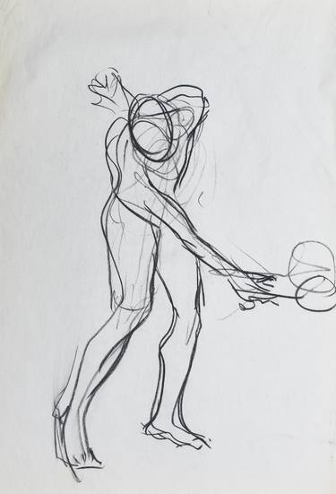 Print of Figurative Sports Drawings by Alla Tkachuk