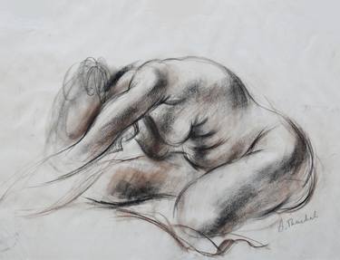 Print of Figurative Nude Drawings by Alla Tkachuk