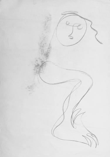Print of Nude Drawings by Alla Tkachuk