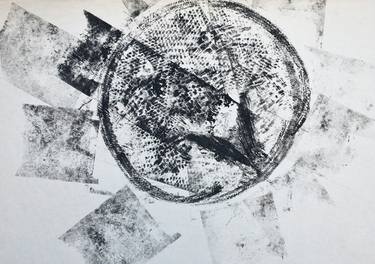 Print of Abstract Expressionism Geometric Printmaking by Alla Tkachuk