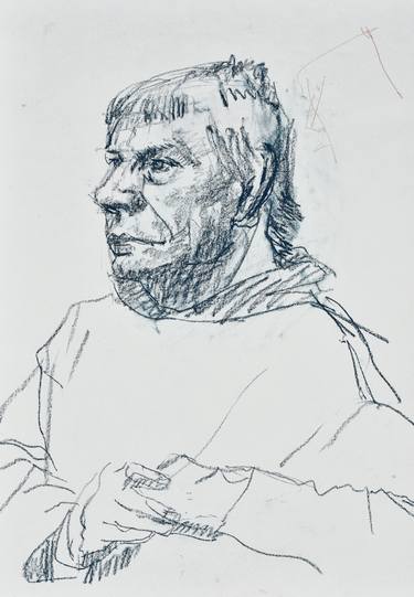 Print of Figurative Portrait Drawings by Alla Tkachuk