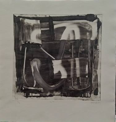 Original Abstract Printmaking by Marco Antonio Velazquez