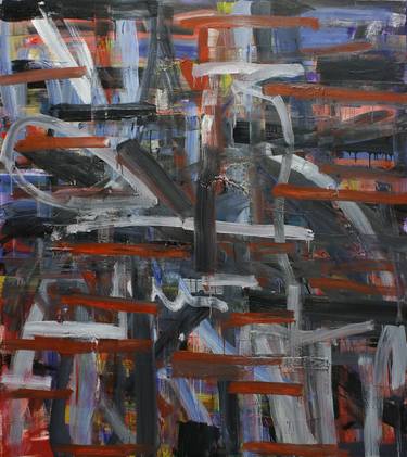 Original Abstract Expressionism Abstract Paintings by Marco Antonio Velazquez