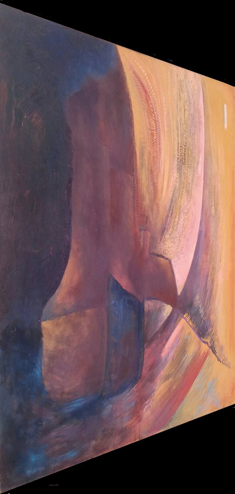 Original Abstract Expressionism Abstract Painting by Miroslav Spasojevic