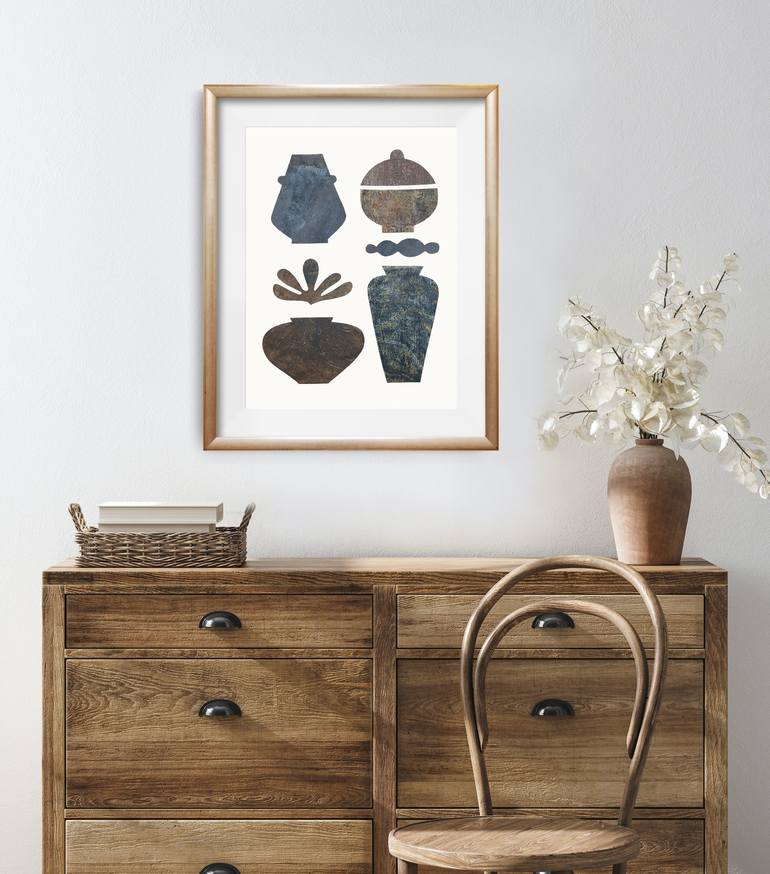 Original Abstract Home Mixed Media by Yulia Domina