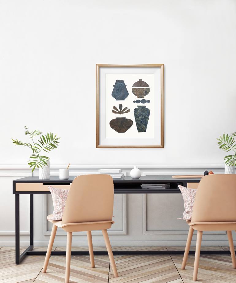 Original Abstract Home Mixed Media by Yulia Domina