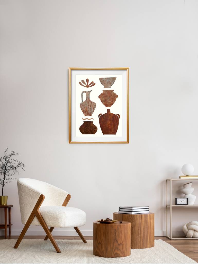 Original Abstract Home Mixed Media by Yulia Domina