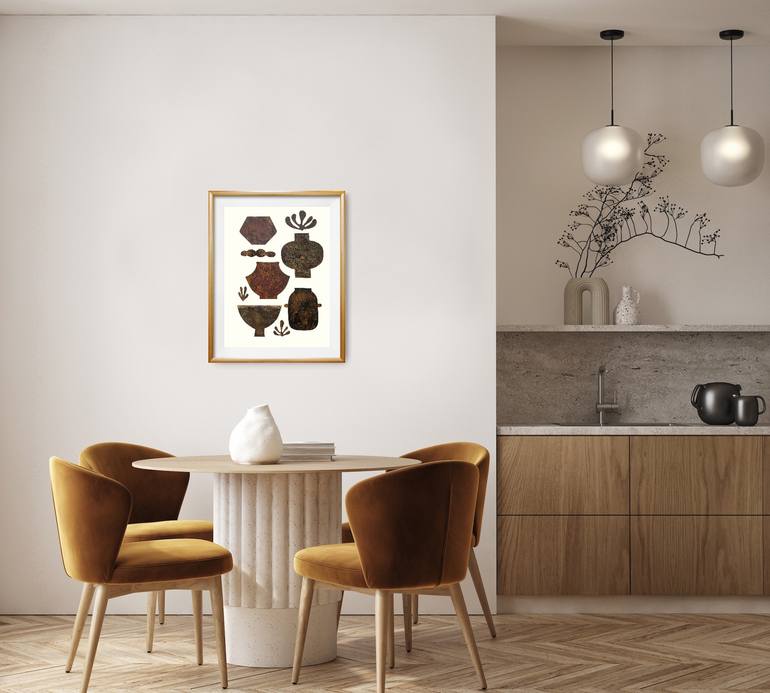 Original Abstract Home Collage by Yulia Domina