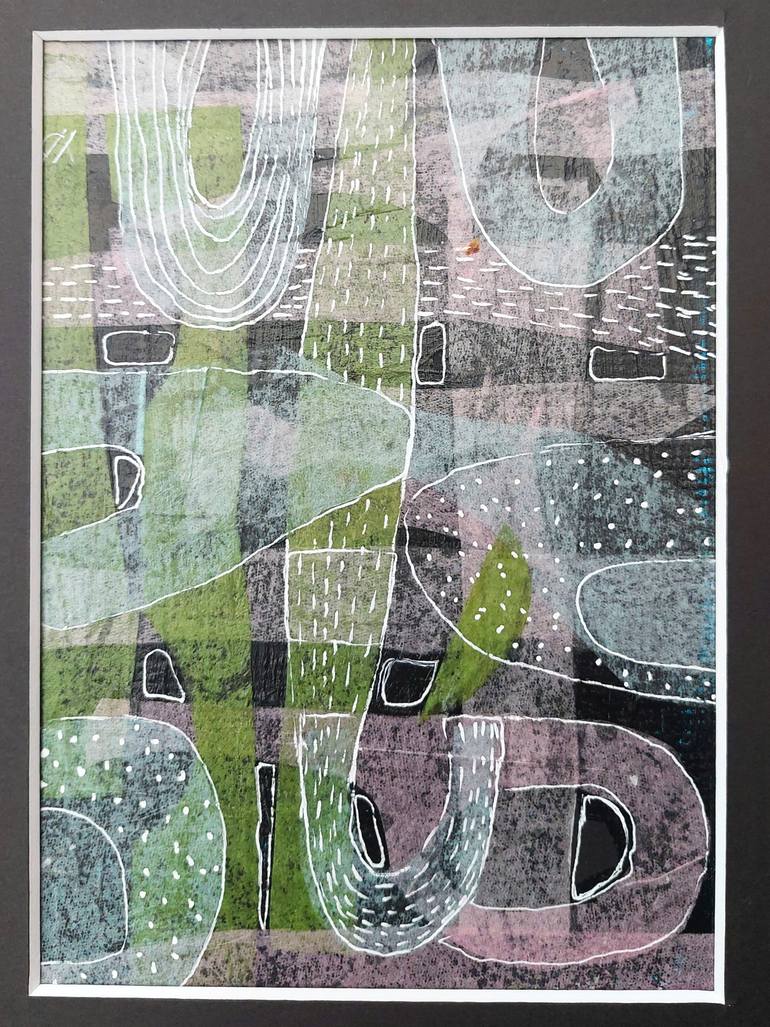 Original Contemporary Abstract Mixed Media by Yulia Domina