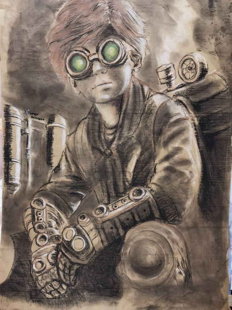 Print of Portraiture Science/Technology Drawings by Lucas Tymen