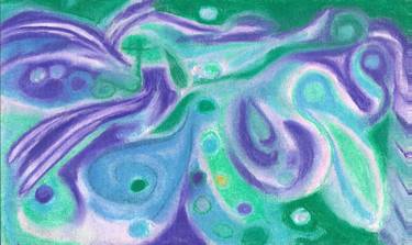 Original Abstract Expressionism Abstract Drawings by Shyvonne Neufeldt