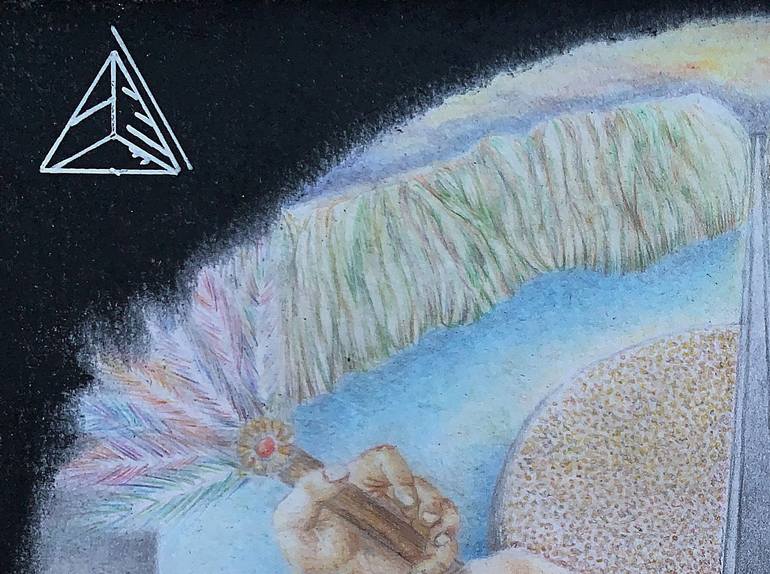 Original Contemporary Body Mixed Media by Empathic Arts