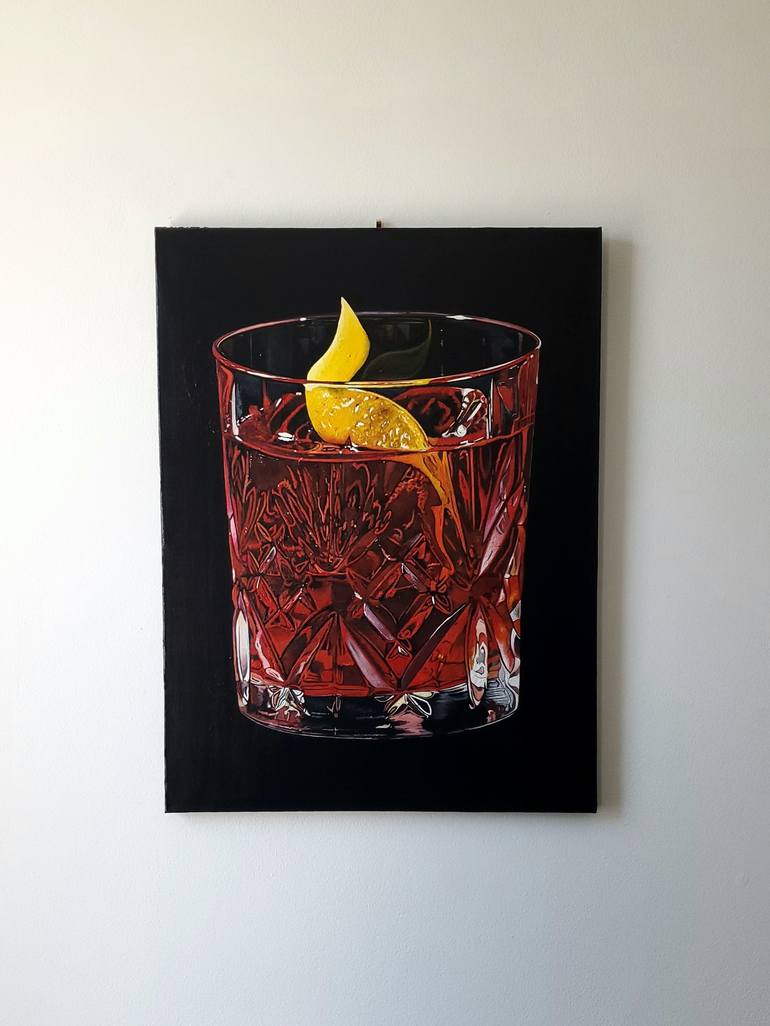 Original Photorealism Food & Drink Painting by James Reed