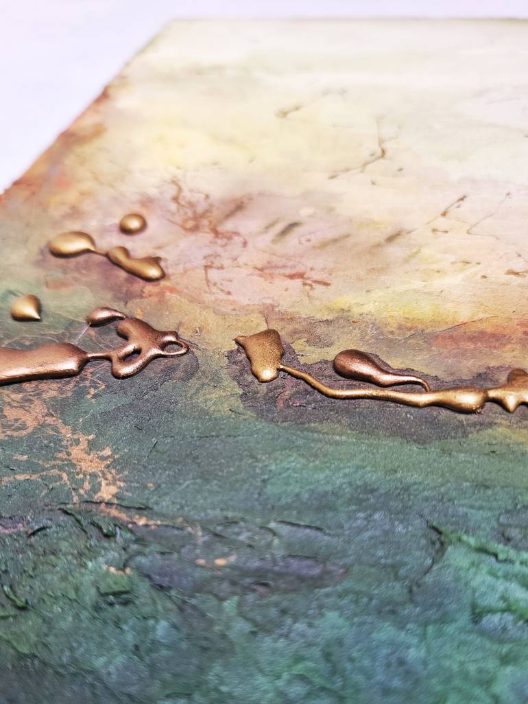 Original Abstract Painting by Justin Maylone