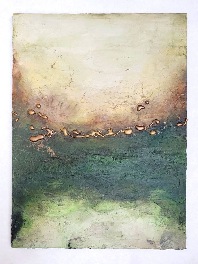 Original Abstract Painting by Justin Maylone