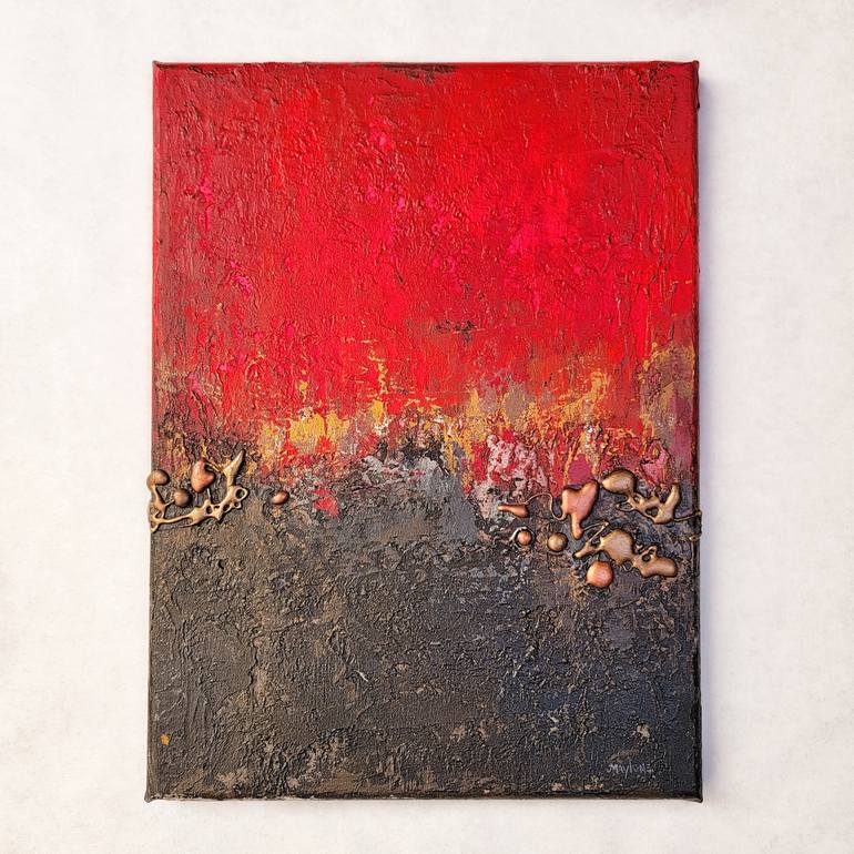 Original Abstract Painting by Justin Maylone