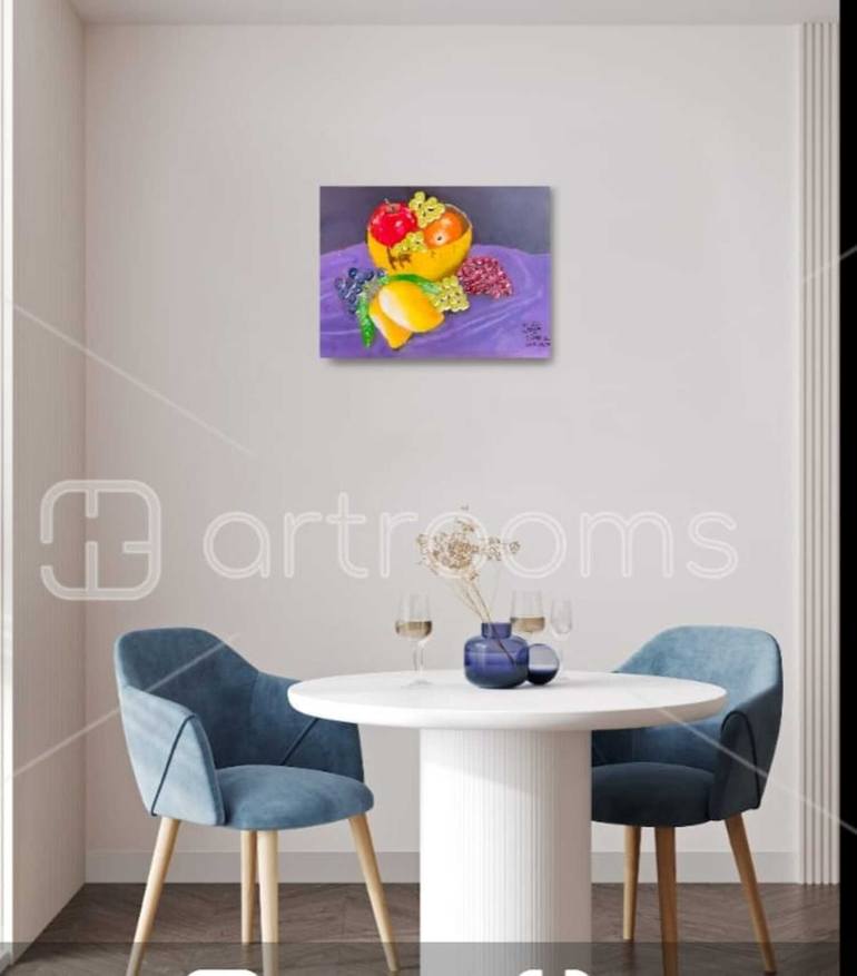 Original Abstract Painting by Amjad Ali