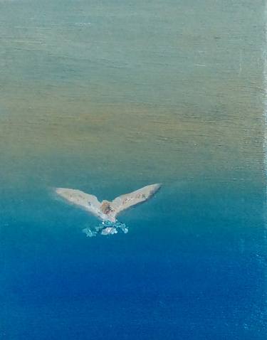 Original Expressionism Animal Painting by David Avila