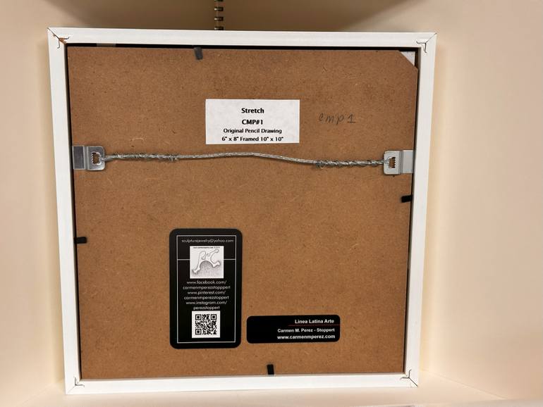 Original Abstract Expressionism Abstract Drawing by Carmen M Perez - Stoppert