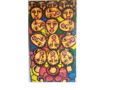 Original Abstract Expressionism Health & Beauty Mixed Media by Anthony Irungu