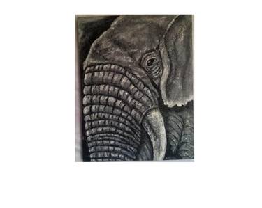 Original Expressionism Animal Mixed Media by Anthony Irungu