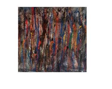 Original Abstract Expressionism Abstract Mixed Media by Anthony Irungu