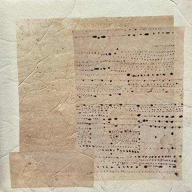 Original Geometric Abstract Mixed Media by Karina Stalpinski