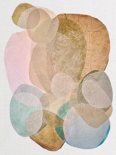 Original Contemporary Abstract Mixed Media by Karina Stalpinski