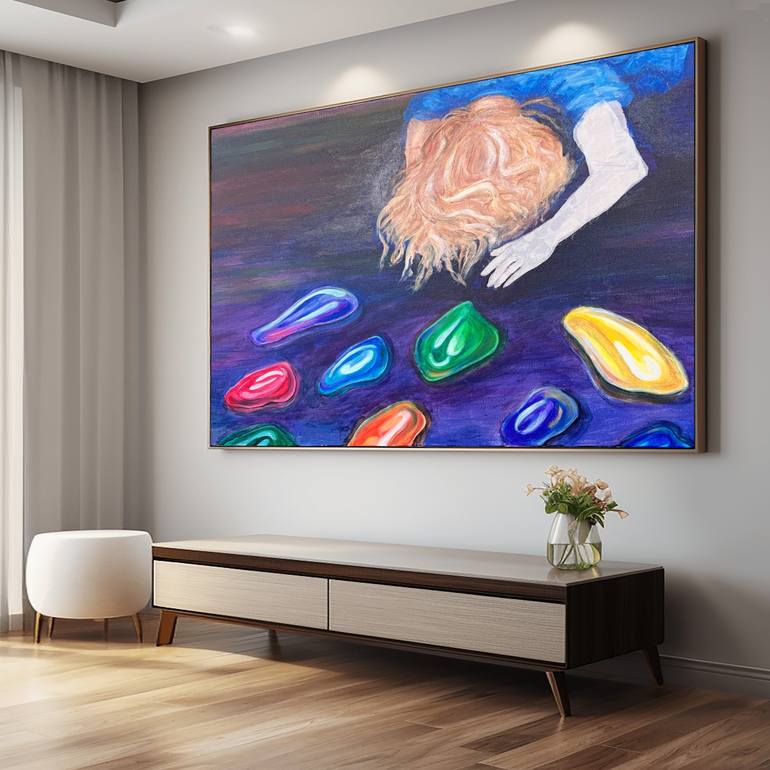 Original Impressionism Fashion Painting by Ilsy Khaff