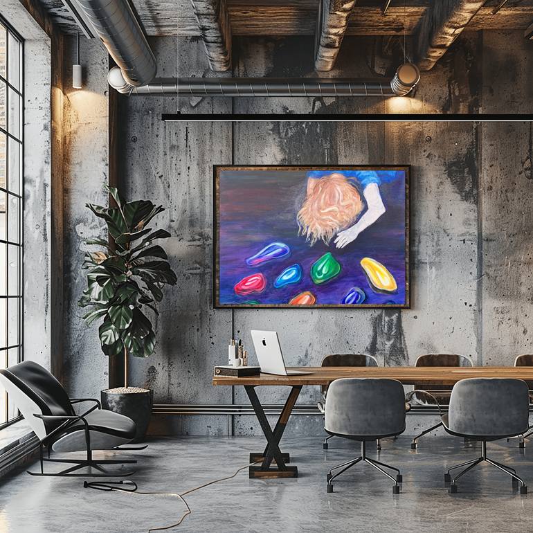 Original Impressionism Fashion Painting by Ilsy Khaff