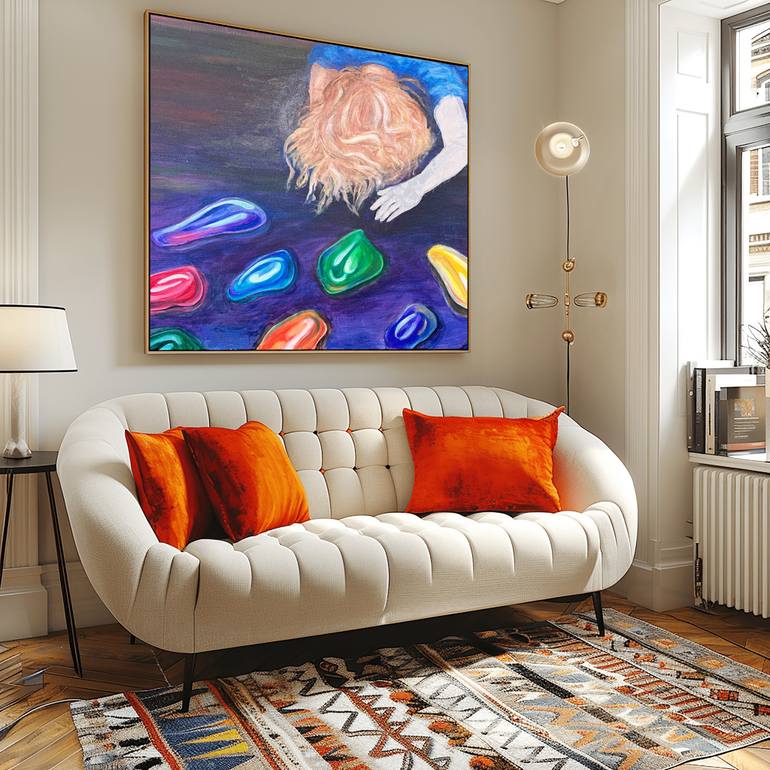 Original Impressionism Fashion Painting by Ilsy Khaff