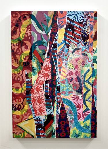 Original Abstract Mixed Media by Meredith Olinger