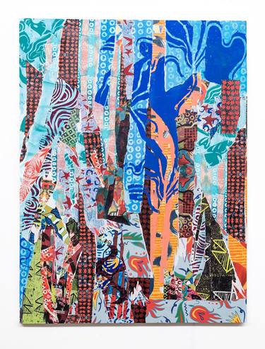 Original Abstract Mixed Media by Meredith Olinger