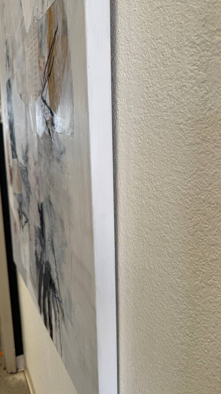 Original Abstract Expressionism Abstract Mixed Media by Julie Schumer